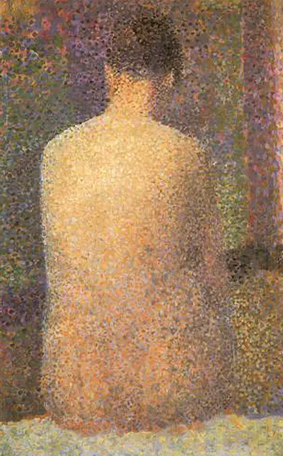 Model, Back View Georges Seurat